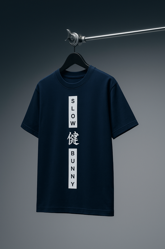 Bunny’s Code Navy Blue Regular fit T-shirt