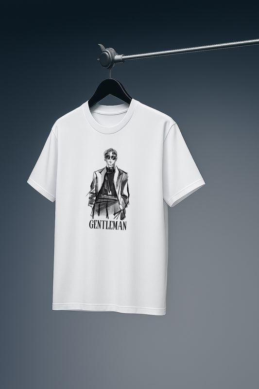 Gentlemen’s White Regular fit T-shirt