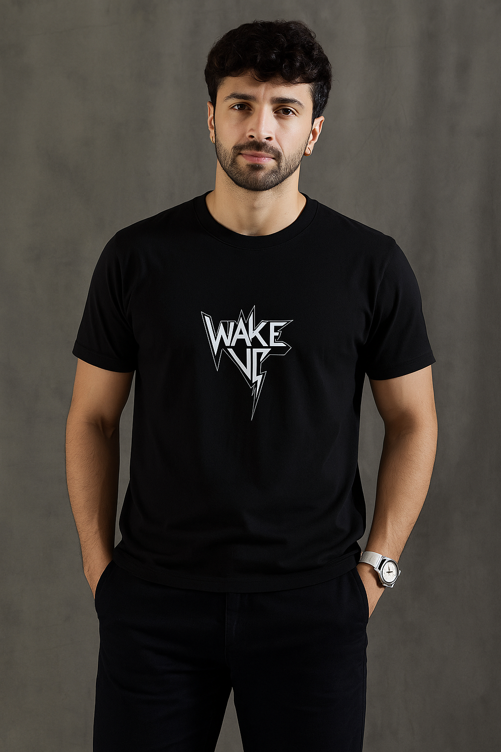 Wake up code black Regular fit T-shirt