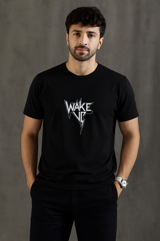 Wake up code black Regular fit T-shirt