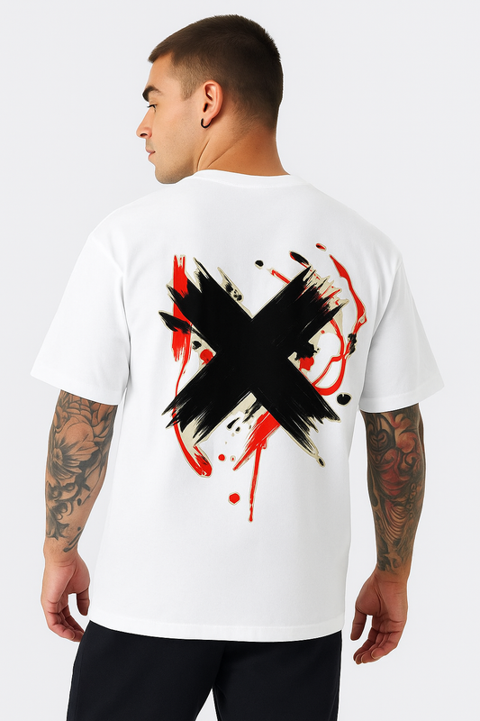 Artillery X White Oversized T-shirt